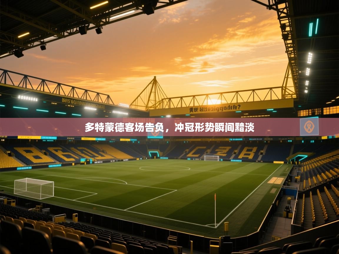 多特蒙德客场告负,冲冠形势瞬间黯淡 第1张